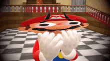 Smg4 Mario GIF - Smg4 Mario Biting Nails GIFs