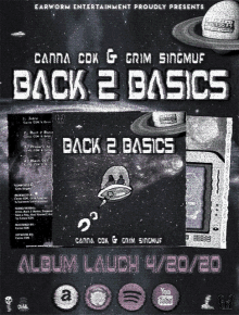 back2basics earwom entertainment psychedelic hip hop space