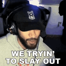 We Tryin To Slay Out Proofy GIF - We Tryin To Slay Out Proofy Were Trying To Perform Good GIFs