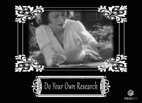 Do Your Own Research Dyor GIF - Do Your Own Research Dyor Meme GIFs