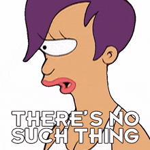 theres no such thing turanga leela futurama there is nothing like that no such thing exists