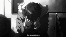 Im So Useless Anime GIF - Im So Useless Anime Stress GIFs