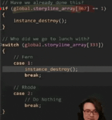 a screenshot of a program that says have we already done this on it