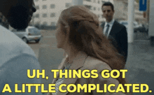 Diana Bishop Uh Things Got A Little Complicated GIF - Diana Bishop Uh Things Got A Little Complicated Complicated GIFs
