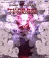 a screenshot of a video game with a bonus of 598820 and a spell card bonus of 3930290