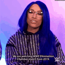 Sasha Banks Elimination Chamber GIF - Sasha Banks Elimination Chamber Wwe GIFs