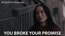 You Broke Your Promise Nicole Law GIF - You Broke Your Promise Nicole Law May GIFs