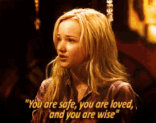 Dove Cameron GIF - Dove Cameron You Are Loved You Are Wise GIFs