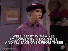 Start With A Yes Followed By A Long Kiss GIF - Start With A Yes Followed By A Long Kiss Yes GIFs