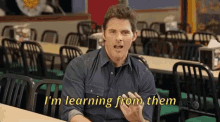 Learning So Much GIF - James Marsden Im Learning From Them And Theyre Learning From Me GIFs