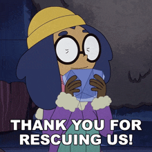 Thank You For Rescuing Us Saltine GIF