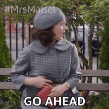 Go Ahead Miriam Maisel GIF - Go Ahead Miriam Maisel Rachel Brosnahan GIFs