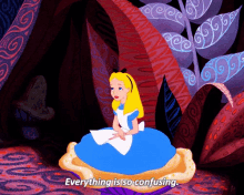 Alice In Wonderland Confusing GIF - Alice In Wonderland Wonderland Alice GIFs