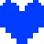 Pixel Heart Sticker - Pixel Heart Blue Heart Stickers