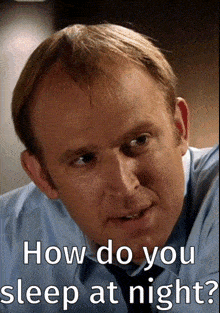 Tim Vine I Don'T Believe You GIF - Tim Vine I Don'T Believe You How Do You Sleep At Night GIFs