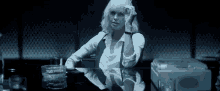 Charlize Theron Atomic Blonde GIF - Charlize Theron Atomic Blonde Smoke GIFs