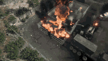 Explosion Fire Commander GIF - Explosion Fire Commander Fc GIFs