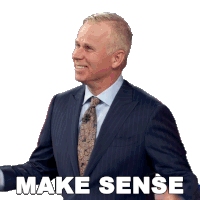 Make Sense Gerry Dee Sticker - Make Sense Gerry Dee Family Feud Canada Stickers