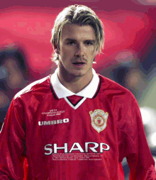 David Beckham Manchester United GIF