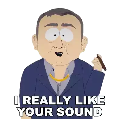 I Really Like Your Sound South Park Sticker - I Really Like Your Sound South Park I Like Your Music Stickers
