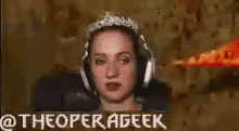 The Opera Geek Teirra GIF - The Opera Geek Teirra Video Game GIFs