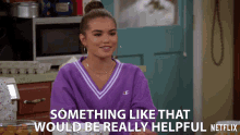 Something Like That Would Be Really Helpful Paris Berelc GIF