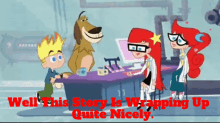 Johnny Test Dukey GIF - Johnny Test Dukey Well This Story Is Wrapping Up Quite Nicely GIFs