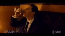 Patrick Melrose Drinking GIF - Patrick Melrose Drinking Benedict Cumberbatch GIFs