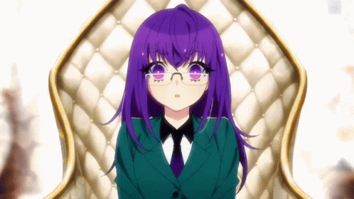 Anime Girl GIF - Anime Girl Glasses - Discover & Share GIFs
