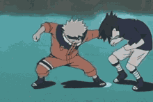 Sasuke Vs Naruto Fight GIF - Sasuke Vs Naruto Fight GIFs