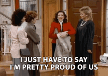 I Just Have To Say Im Pretty Proud Of Us Julia Sugarbaker GIF - I Just Have To Say Im Pretty Proud Of Us Julia Sugarbaker Dixie Carter GIFs