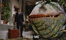 Little Shop Of Horrors Feed Me Seymour GIF - Little Shop Of Horrors Feed Me Seymour Plant GIFs