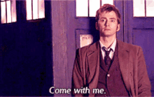 Come With Me Doctor Who GIF - Come With Me Doctor Who Tenth Doctor GIFs