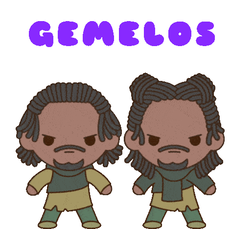 Gemelos Gemelas Sticker - Gemelos Gemelas Les Twins Stickers