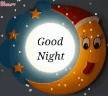 Good Night Emoji GIF