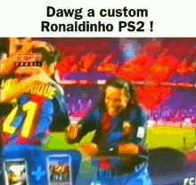 Ronaldinho Playstation 2 GIF - Ronaldinho Playstation 2 Gift GIFs