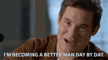 Im Becoming A Better Man Day By Day GIF - Im Becoming A Better Man Day By Day Slowly GIFs