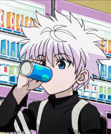 Cool Drink Anime Drink GIF