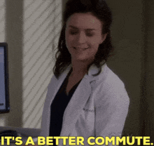 Greys Anatomy Amelia Shepherd GIF - Greys Anatomy Amelia Shepherd Its A Better Commute GIFs