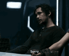 The100 Sorry GIF - The100 Sorry Bellamy GIFs
