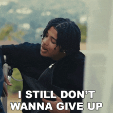 I Still Don'T Wanna Give Up Breez Kennedy GIF - I Still Don'T Wanna Give Up Breez Kennedy Love Crazy Blowing Up Your Phone Song GIFs