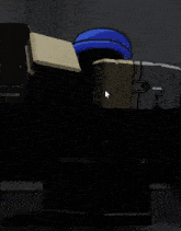 a computer screen with a mouse arrow pointing to a box in the corner