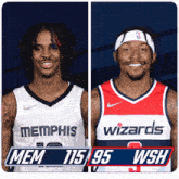 Memphis Grizzlies (115) Vs. Washington Wizards (95) Post Game GIF - Nba Basketball Nba 2021 GIFs