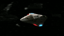 Star Trek Voyager Delta Flyer Battle Warp10 Shuttlecraft Battle GIF