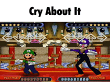 Cry About It Luigi GIF