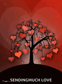Hearts Love GIF - Hearts Love Tree GIFs