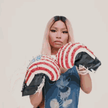 Nicki Minaj GIF - Nicki Minaj Boxing GIFs
