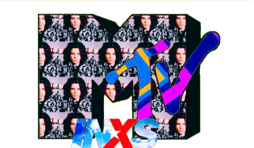 Inxs Mtv Sticker - Inxs Mtv Michael Hutchence Stickers