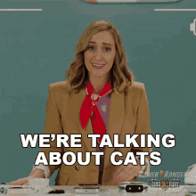 Were Talking About Cats Jane GIF - Were Talking About Cats Jane Power Rangers Dino Fury GIFs