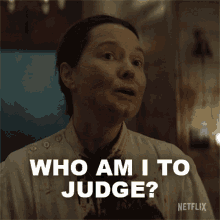 Who Am I To Judge Bev Keane GIF - Who Am I To Judge Bev Keane Samantha Sloyan GIFs
